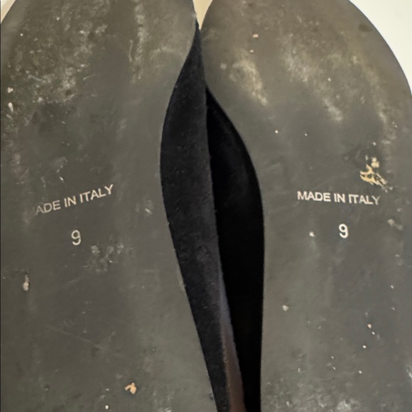 Garnet Hill Black Women's Flats made in Italy - Picture 6 of 9